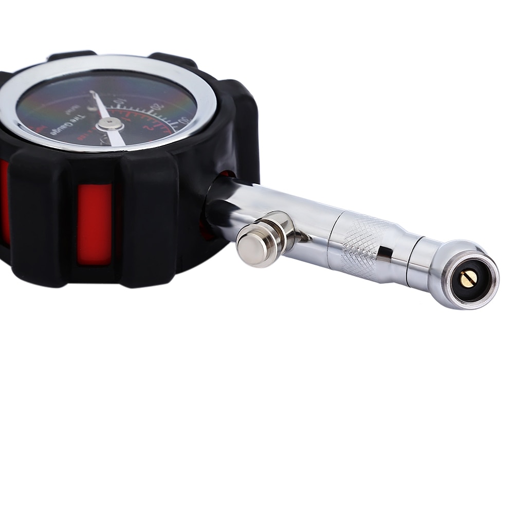 Erittäin tarkka rengaspainemittari musta 100 psi tarkkaan auton ilmanpainemittariin kuorma -autoon ja moottoripyörään