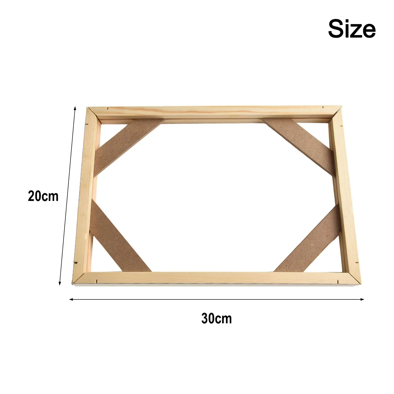 Ramka DIY 40x50cm na obrazy na płótnie Drewniana ramka na zdjęcia Rodzinne artystyczne ramki na obrazy olejne Dekoracja ścienna robić domu