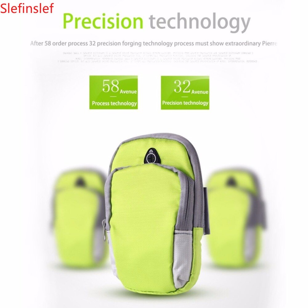 fascia da braccio per iPhone 7 7 Più 6.0 pollici Universale Cassa Del Telefono Del Sacchetto Capa Da Corsa Da jogging Impermeabile sport Cassa Del Telefono Accessori caso