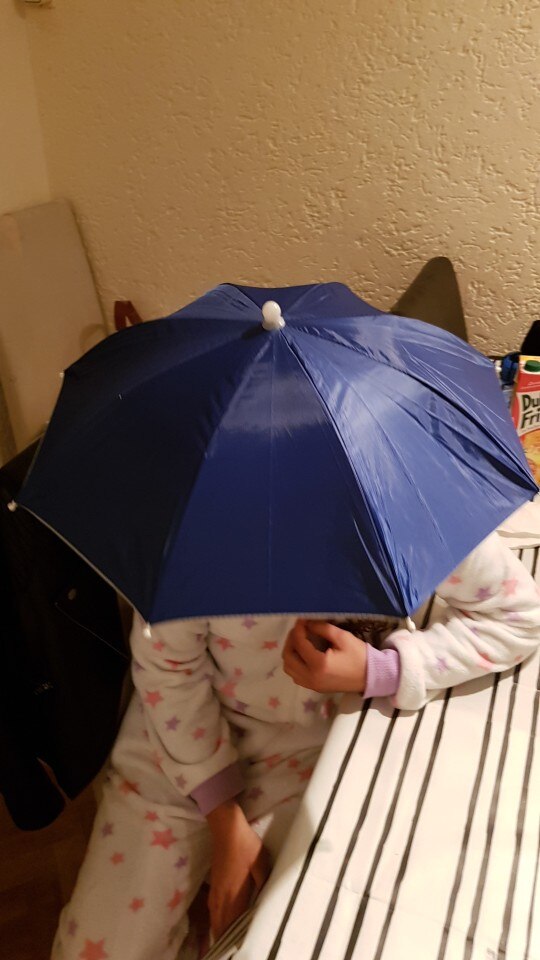 1pc 55cm Outdoor Foldable Sun Umbrella Hat Golf Fishing Camping Headwear Cap Head Hat Woman Outside