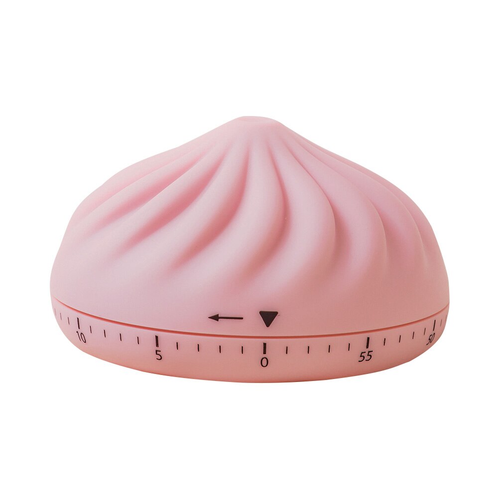 Gestoomde Gevuld Broodje Vorm Mechanische Timer Kookwekker Plastic Koken Timer: Default Title