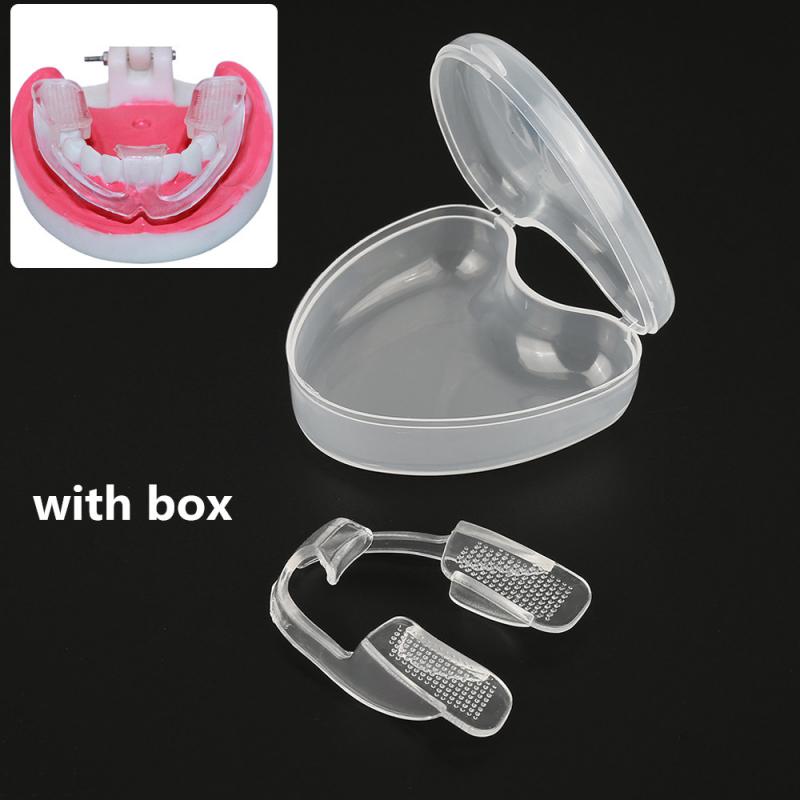 3 typer silikone mundbeskyttelsesbøjler sportsmund beskytter bruxisme skinne natten tandslibning med kasse holdbare nødvendige værktøjer: 01