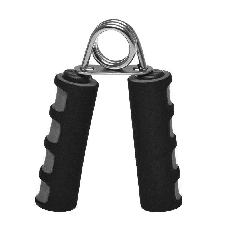 2022 Foam Hand Grip Strengthener Finger Exerciser Wrist Arm Strength Relieve Wrist Pain Adjustable Gym Wrist Strength Exerciser: Gray