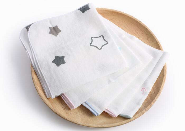 5 pieces soft hankerchief for born baby