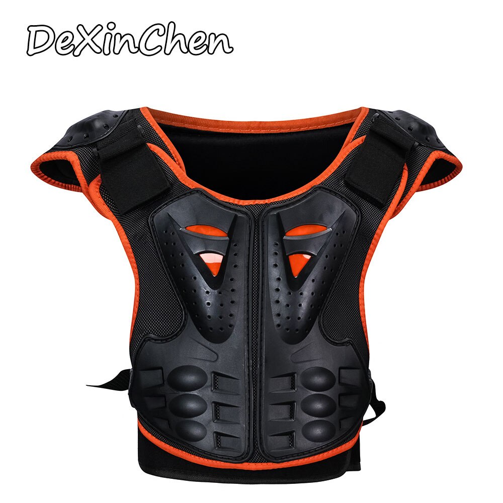 Upgraded 5-Piece Kids Motorcycle Armor Suit - Lightweight Chest Back Elbow Knee Guards, For - View #7