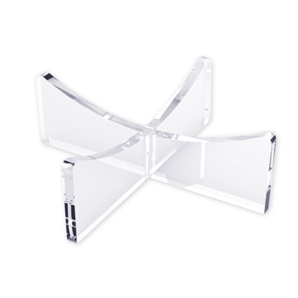 Bowling stativ rugby basketball fodbold beslag holder gennemsigtig akryl stativ støtte base til bold display stativ