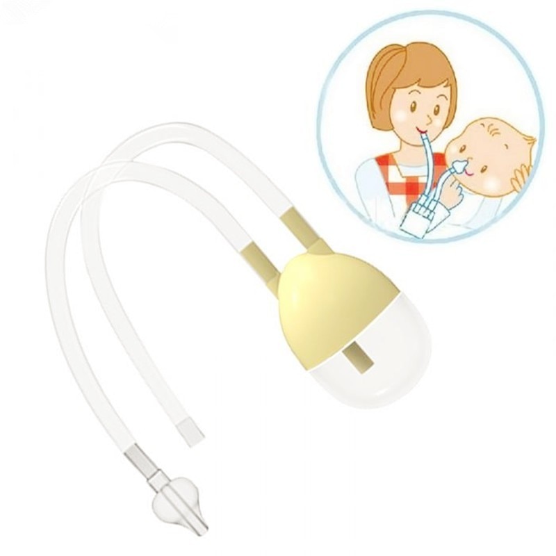 Born Baby Vacuum Suction Nasal Aspirator Safety Cleaner infantil Nose Up aspirador Care