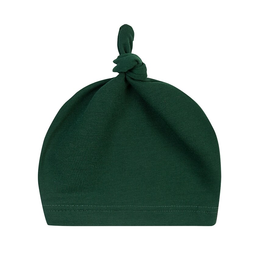 Chapeaux noués en coton pour bébés, bonnets de sommeil unisexes pour garçons et filles, jolis chapeaux de bébé ajustés pour -nés, 100%