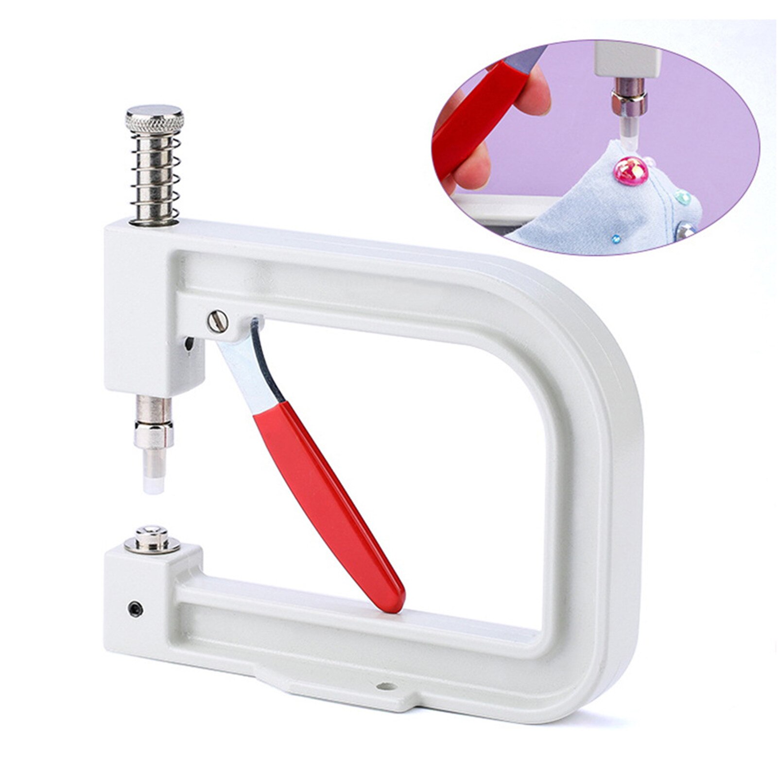 Handmade DIY Clothing Tool Rivet Repair Bag Beads Shoe Hat Beading Machine Set