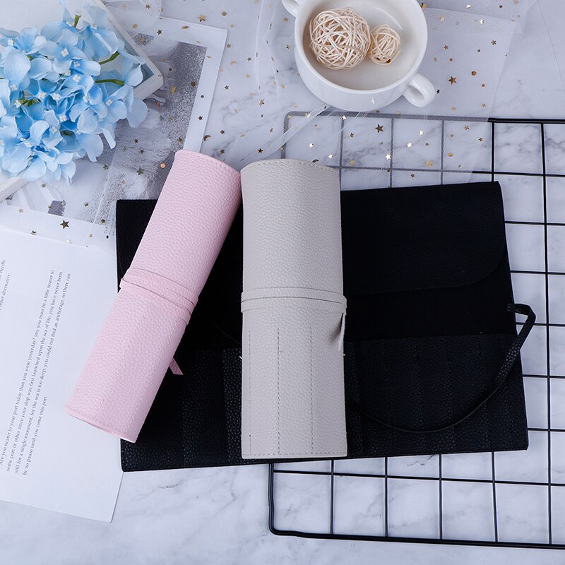 Portable Bag Makeup Brushes Case Cosmetic Bag for Make Up Brush Travel Organizer Rolling Pouch Holder Beauty Tool