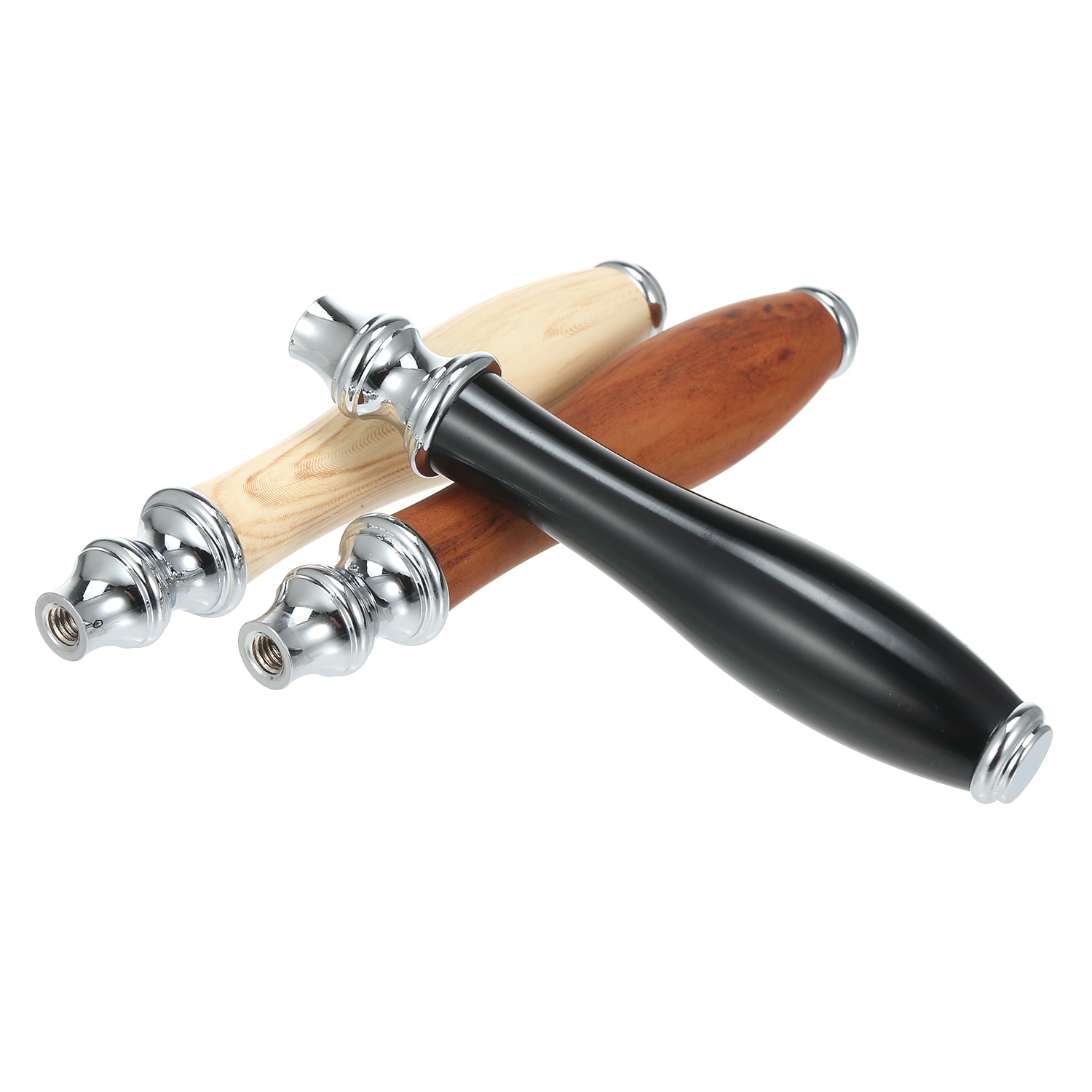 Shaving Handle Razor Handle for Double Edge Safety Beard Razor Replacement Razor Handle Grip Manual Mustache Removal