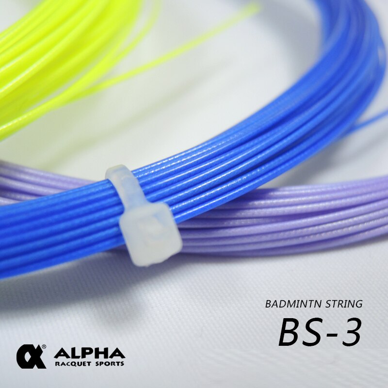 Alpha 10 stk badminton streng multifilament holdbarhed udendørs badminton amatør streng bs -3