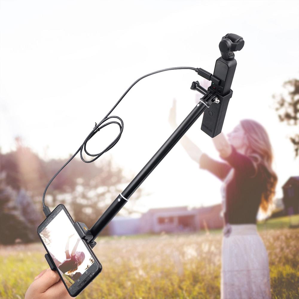 Usb Opladen Cradle Stand Power Bank Oplader Type-C Draagbare Houder Voor Dji Osmo Pocket Handheld Gimbal Camera