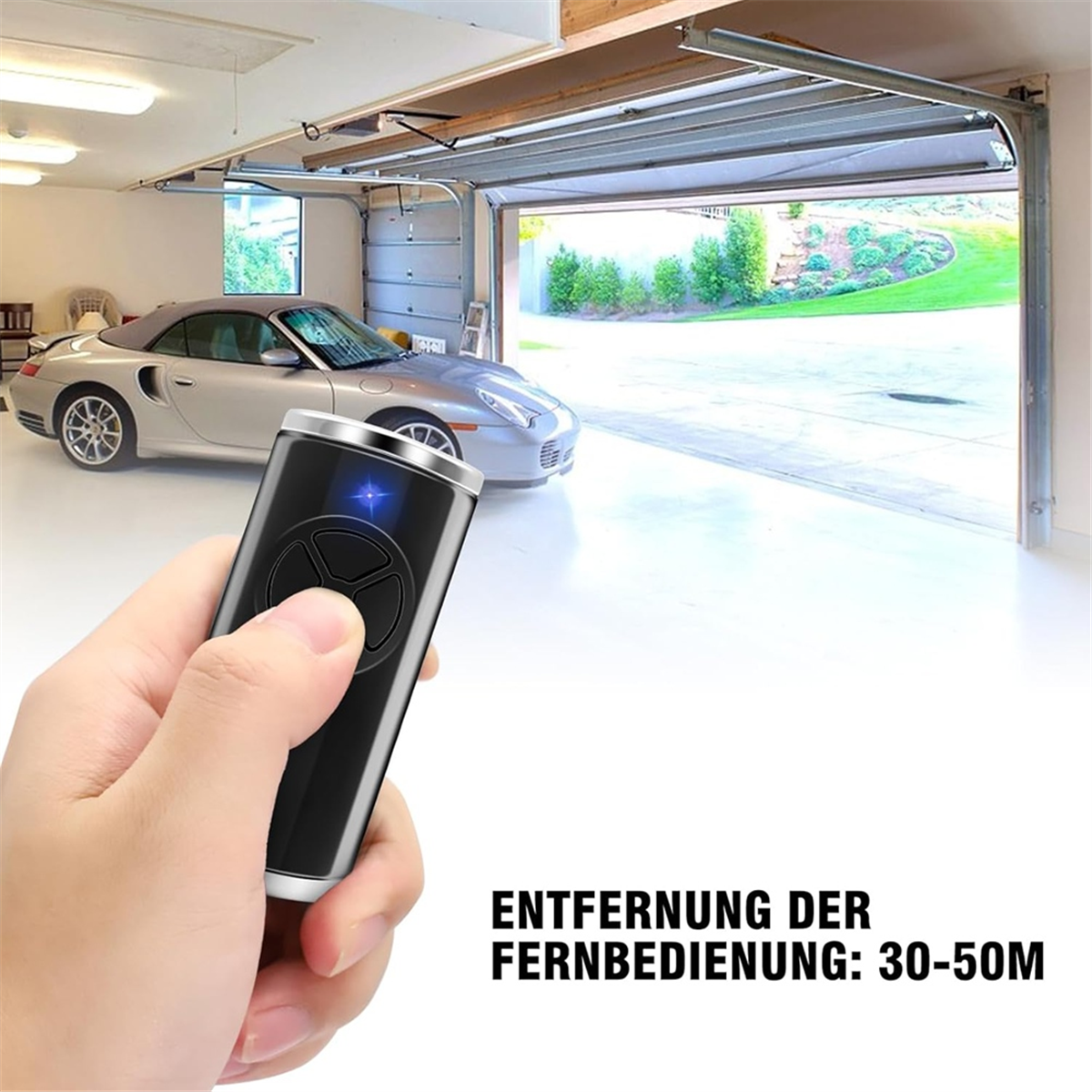 YDSC 868MHz garagedeuropener, 2-pack vervangende garagedeuropeners voor Hormann handzender HSE-4-868-BS