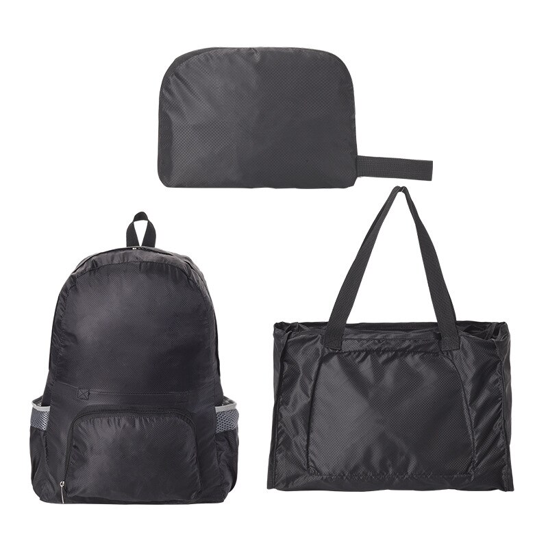 Mochila de viaje plegable para uso en piel, bolsa de escuela portátil de almacenamiento, venta directa de fábrica: 2