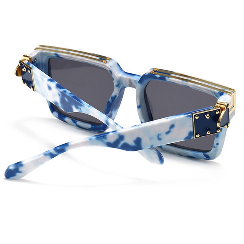 HBK-Gafas de ordenador de plástico Vintage para hombre y mujer, lentes ópticas cuadradas y transparentes, con montura Anti luz azul, Retro