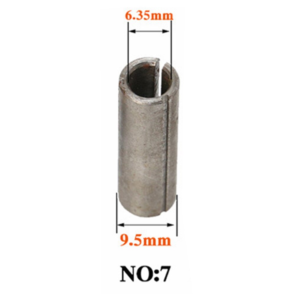 1Pc Hoge Cnc Router Bit Tool Adapters Precisie Adapter Collet Frees Houder 6Mm 6.35Mm 8Mm 10Mm 12Mm 12.7Mm: No.7