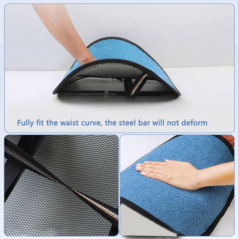 Uniwersalny fotelik samochodowy poduszka robić wsparcia odcinka lędźwiowego pluszowe ciepło masaż talia Podkładka utrzymać ciepło poduszka na krzesło biurowe na samochód poduszka samochodowa