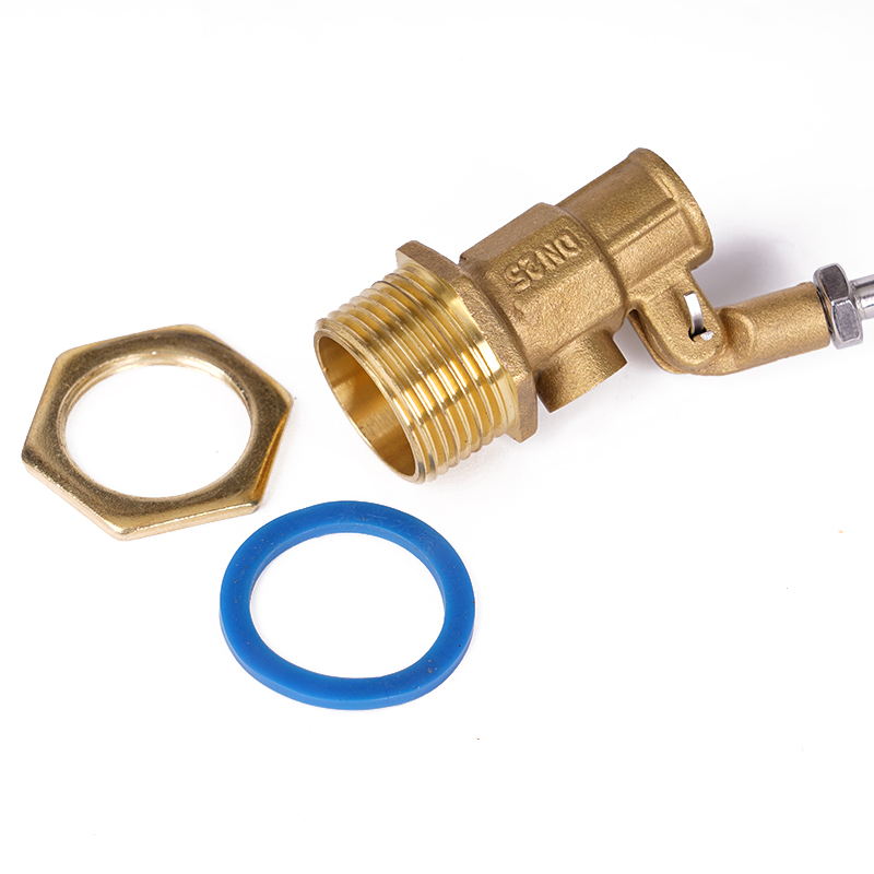 Válvula de flotador de latón de 1/2 ", 3/4", 1 ", válvula de bola flotante para tanque de agua fría y , cisterna de Control de flujo de vástago SS201/tanques de expansión