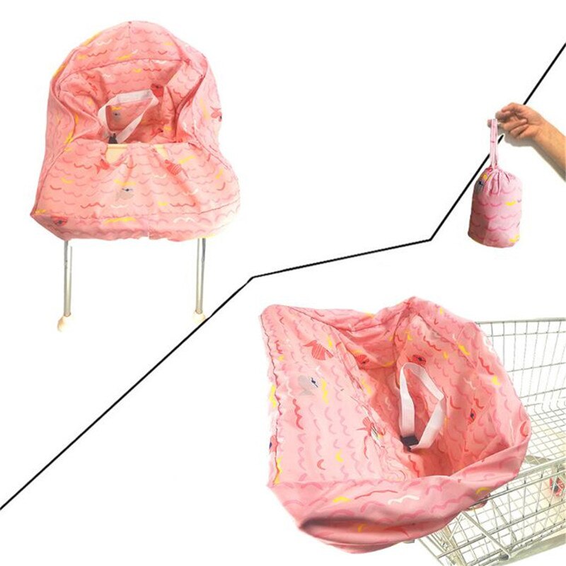 Baby børn supermarked indkøbskurv sæde spisestue pude beskyttelse sikker rejse bærbar indkøbskurv pude