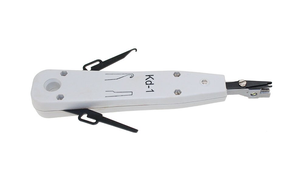 KRONE-Herramienta de impacto portátil con Sensor para teléfono, Cable de red RJ11, RJ45, Cat5, paquete al por menor, KD-1