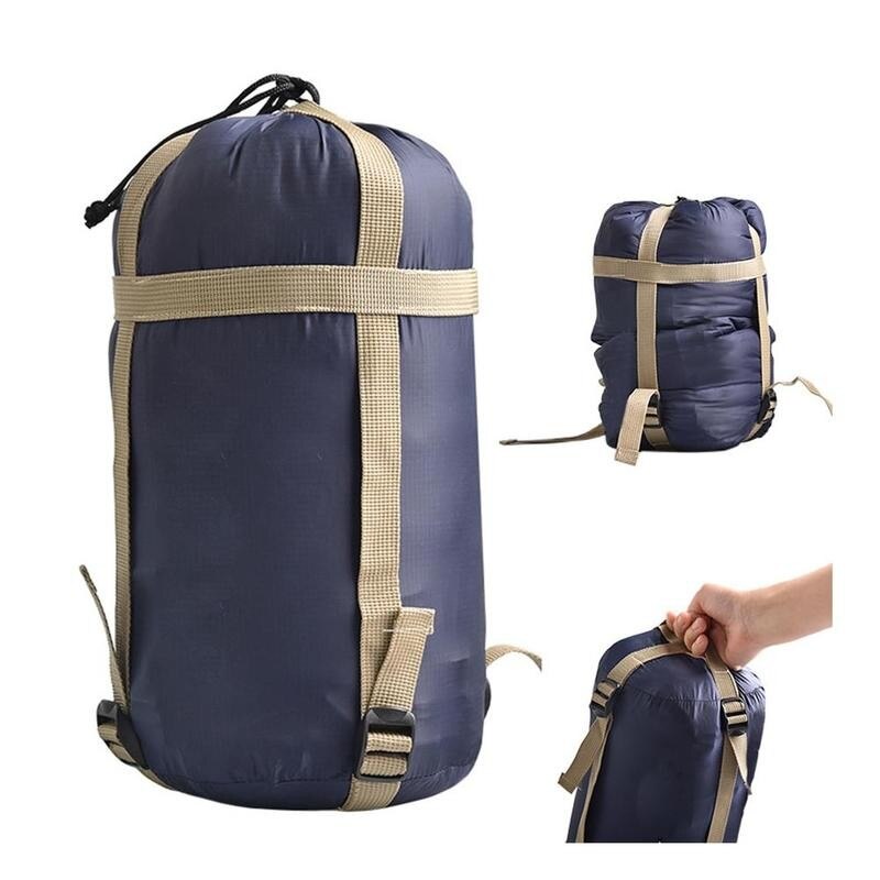 Im freien Wasserdichte Kompression Zeug Sack Bequem Leichte Schlafsack Lagerung paket Für Camping Reise drift Wandern