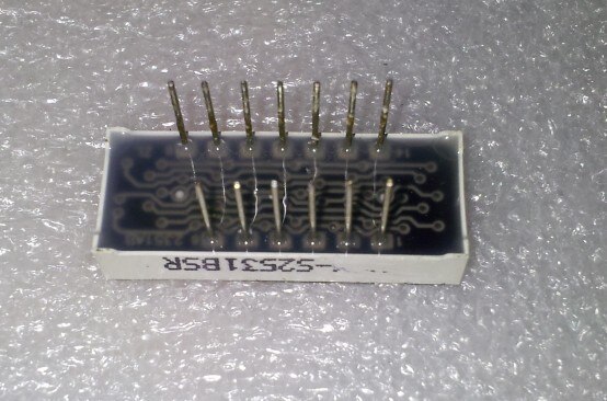 0.23inch 5digits red 7 segment led display 2531AS/2531BS