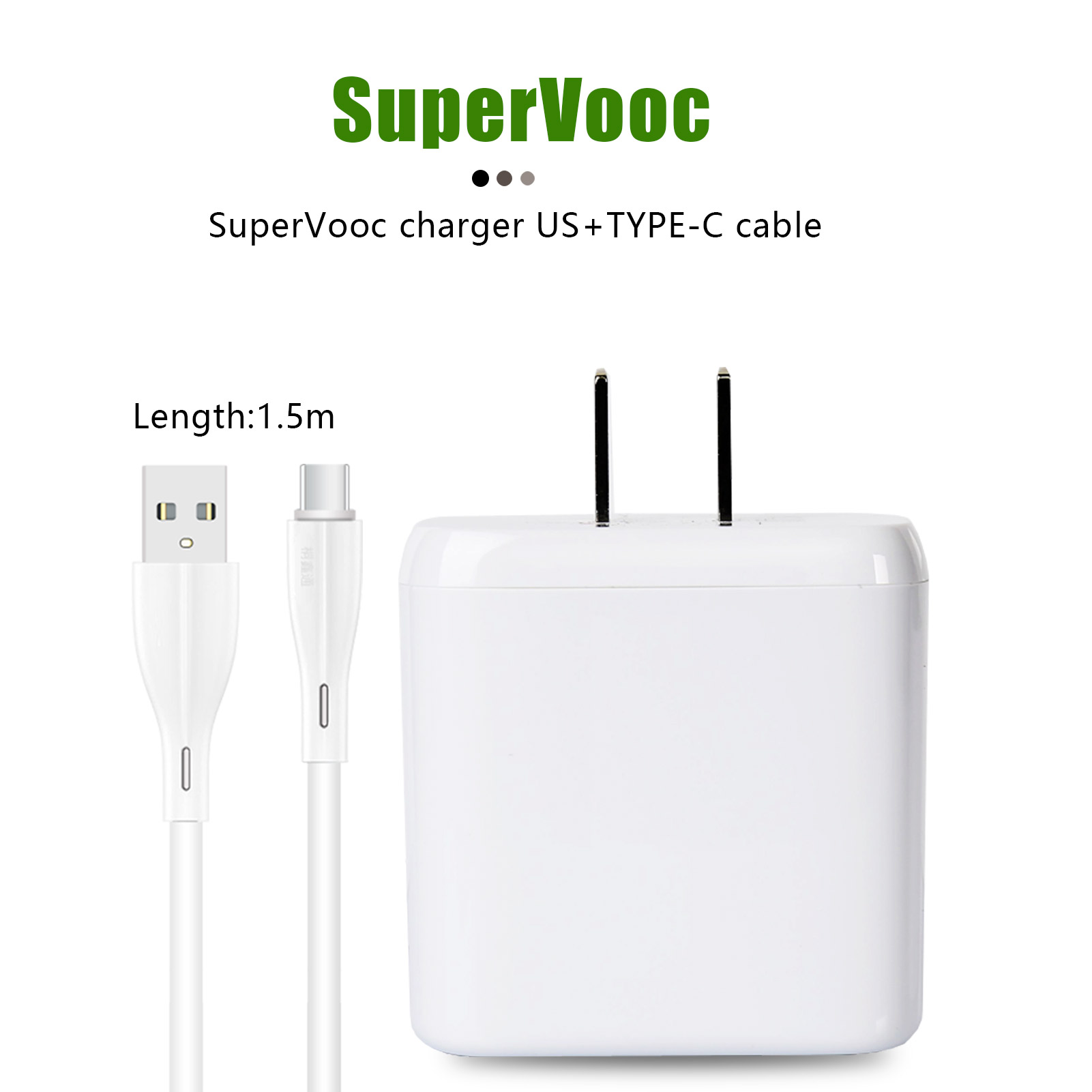 Chargeur SuperVooc pour Realme GT neo5/11/10 Pro/c55/X50/7/9/Q5/V15/GT Master Edition/Gt 2 pro, chargeur Warp pour Oneplus 11/10/9/Nord CE 2, pour OPPO Reno10/ Adaptateur de prise murale USB Findx 6/A78/find n3: US