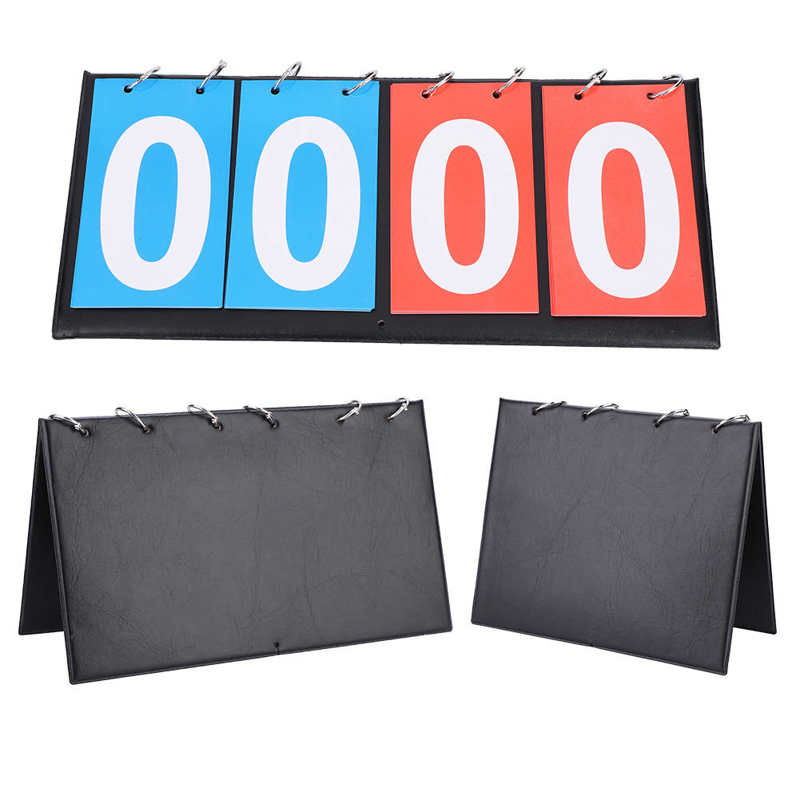 2/3/4 Digit Draagbare Flip Sport Scorebord Score Teller Voor Tafeltennis Basketbal
