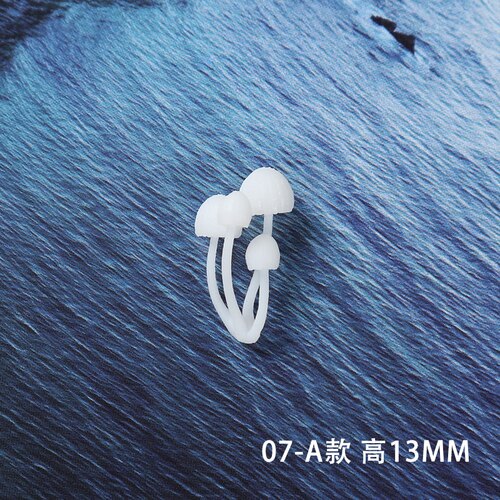 3Pcs Micro Landscape Mini Mushroom Filiings Resin UV Epoxy Jewerly Filler Molds Jewelry Making Accessories: 3PCS 07A