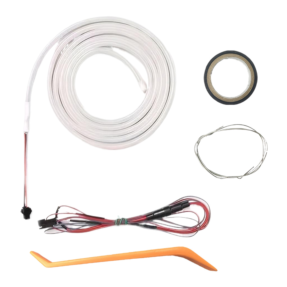 Striscia di luce che scorre dinamica a LED Striscia di illuminazione ambientale per bagagliaio di un'auto multifunzione automatica per la decorazione del bagagliaio del camion: Rosso