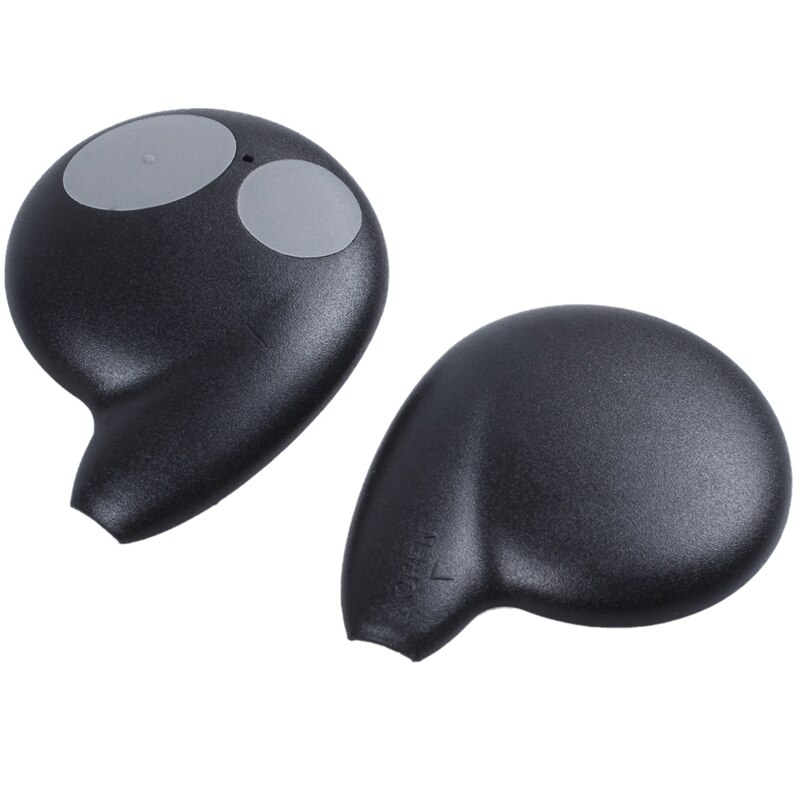 2 knappars nyckelfodral fjärrnyckelfodral för cobra larmbricka utan batteri svart