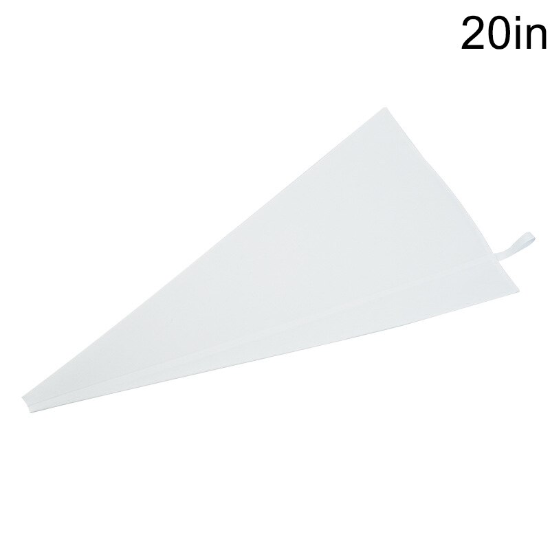 1 stuk katoenen spuitzak, herbruikbare taartdecoratiezak, koekjesspuitzak, slagroomspuitzak, doe-het-zelf bakgereedschap voor taarten: 20 inch
