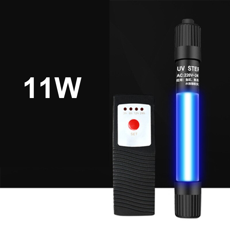Aquarium UV Lights Sterilization / Clean Water / Algae Removal UV Lamp Aquarium Lighting Single Tube / Timer Fish Tank UV Lamp: 11W SingleTube Timer