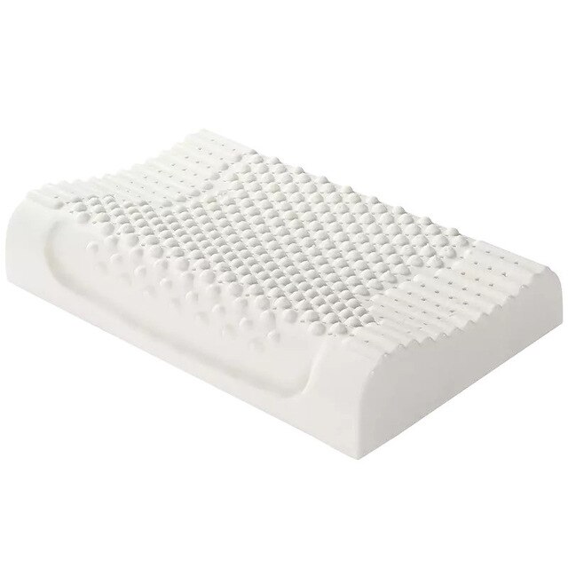 SB Natural latex pillow Cervical spine repair Memory Foam Pillow Comfortable Women Neck Head Care Health Orthopedic Pillow: Particle pillow