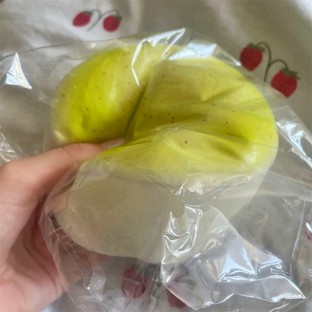 5 tums matcha kaka grön dim squishy mjuk sockerkaka baskisk kaka brödmodell gör-det-själv lekmat långsam rund form dekoration skrivbordsdisplay