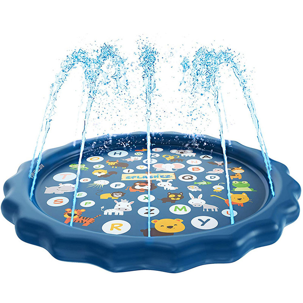 Zomer Outdoor Spray Water Kussen Pvc Opblaasbare Spray Water Speelgoed Voor Kinderen Spelen Water Mat Games Strand Gazon Sprinkler Pads: 01