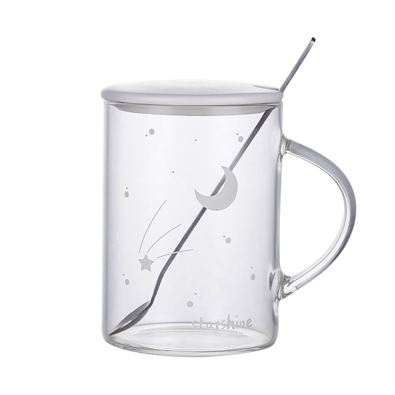 Til kæreste veninde lysende glas kop med kasket ske fest favor jubilæum valentinsdag