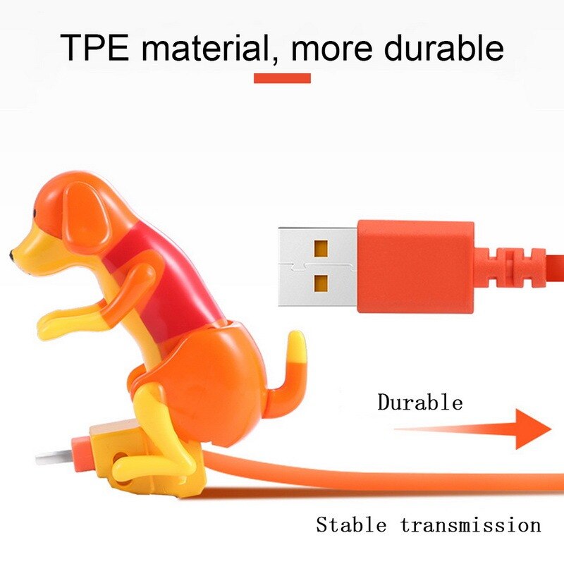 Cavo di ricarica per cani canaglia per IOS tipo-c cavo telefonico USB cavo per caricabatterie per cani cavo per IPhone/Xiaomi cavo dati 1.2m