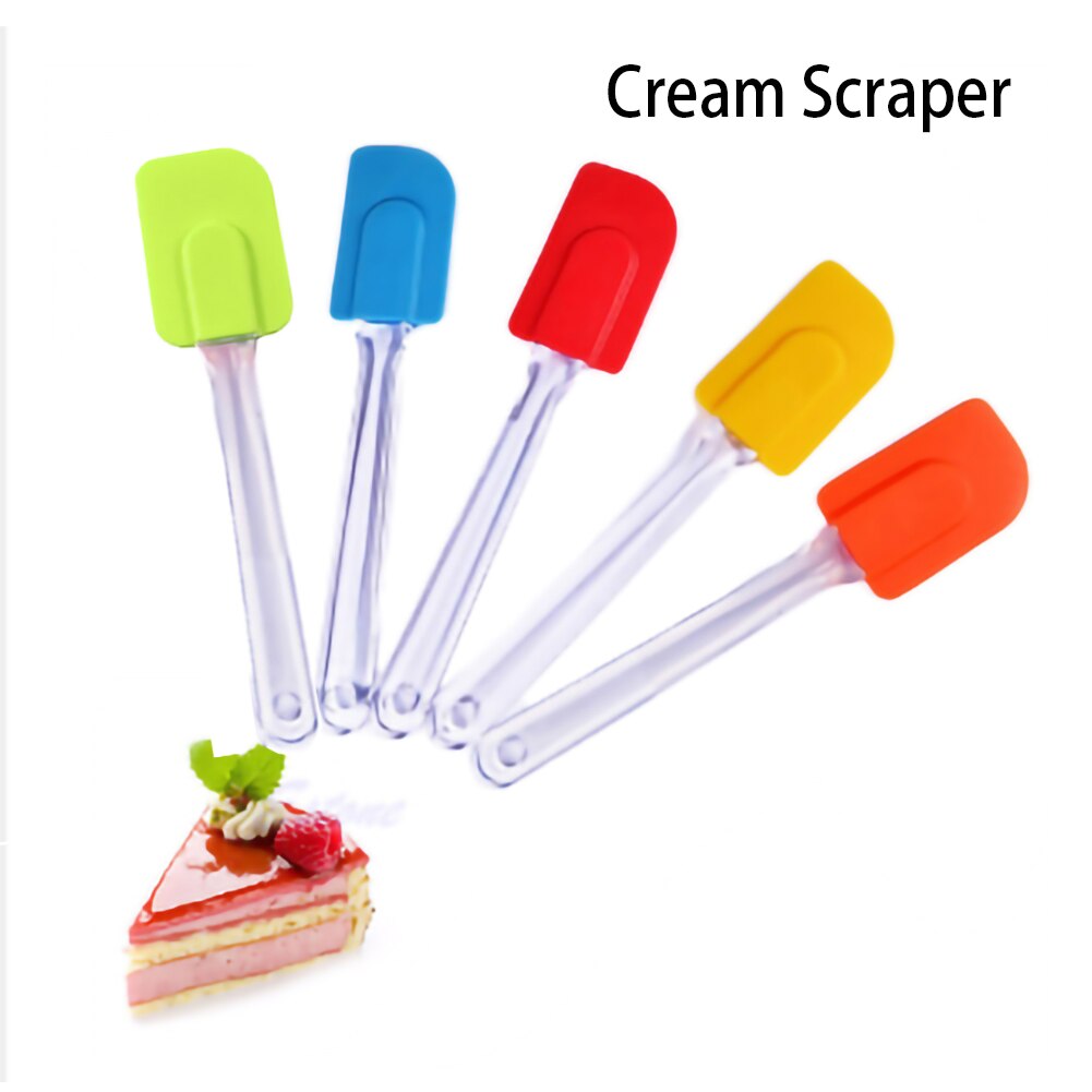 High Temperature Silicone Scraper To Make Cake Baking Cream Spatula