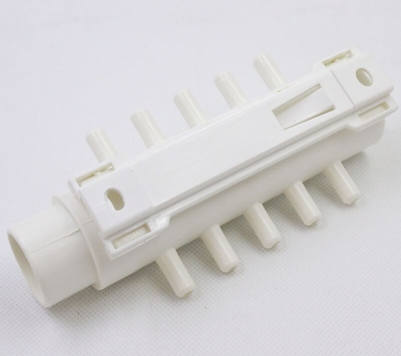 Bathtub 10 holes air distributor,Connection 8mm PVC air Manifold,32mm pipe interface,Plastic bathtub accessories