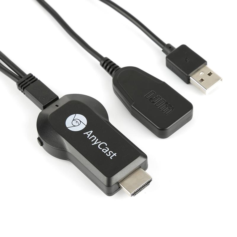 Anycast  m4 plus miracast tv stick adapter wifi display spejl modtager dongle trådløs hdmi 1080p til ios andriod