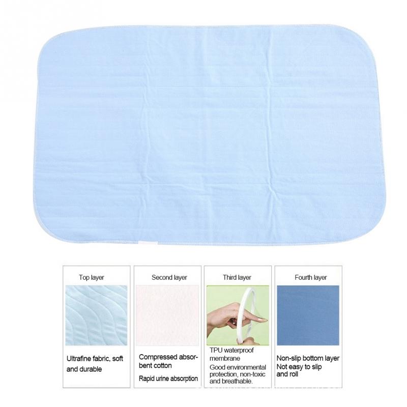 Coussin d'incontinence adulte lavable imperméable à l'eau pour enfants
