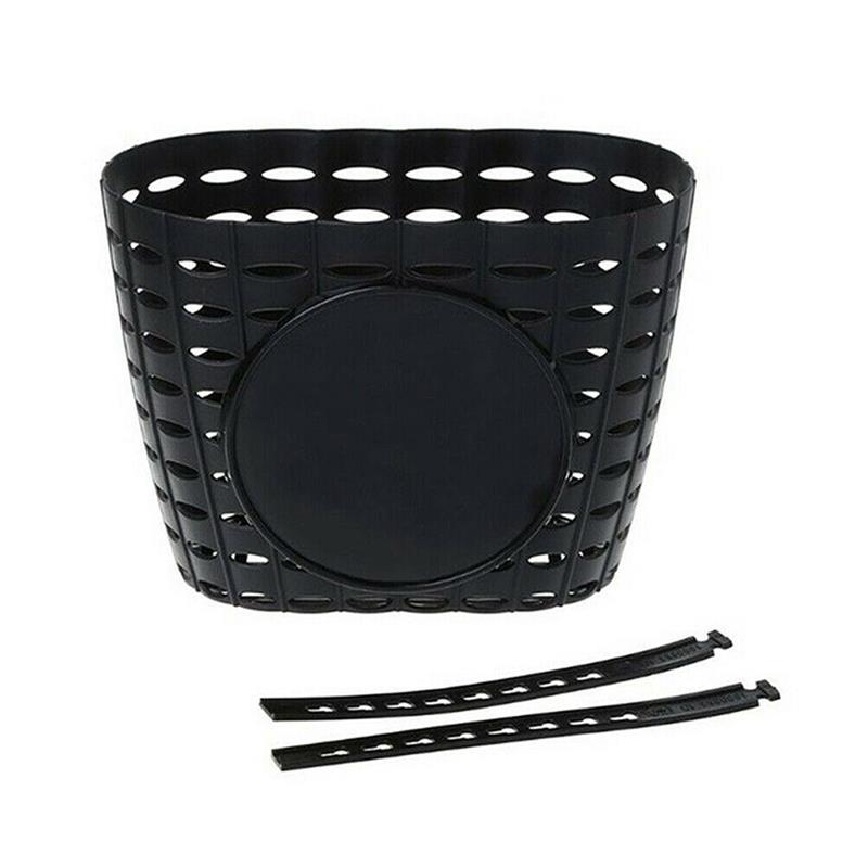 Bicycle Basket Hollow Children Bike Tricycle Scooter Storage Front Handlebar Plastic Carrier Cycling Kids Riding Shopping