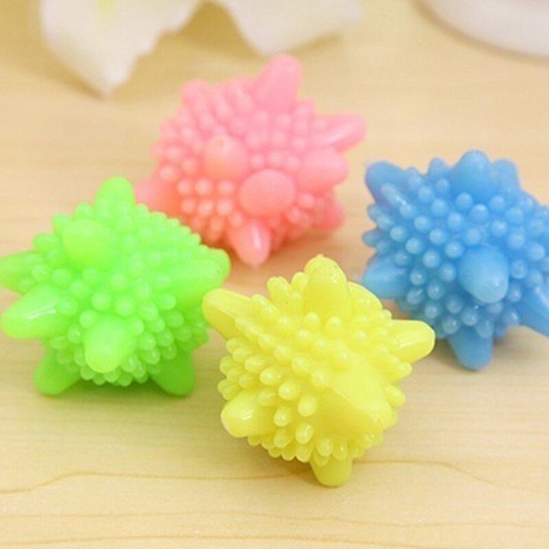 4 stks/set Magische Wasserette Bal Kronkelende Voorkomen Cleaner Wassen Bal Wassen Wasserij Bal Huishouden