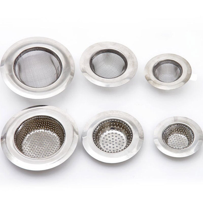 Rvs Spoelbak Zeef Keuken Riool Preventie Van Verstopping Afvoerputje Badkamer Zeef Puin Cleaner Voedsel Afval
