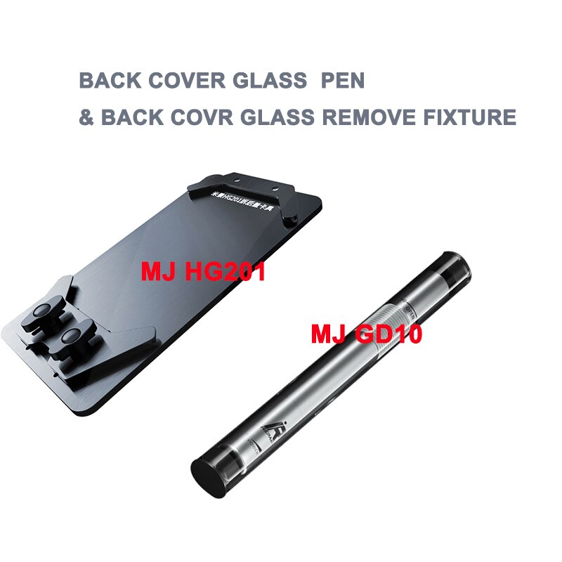 Back Glass Removal Repair Pen Fixture for iPhone Android Phone Rear Window Camera Lens Housing Battery Disassembly Tools: pen and fixture