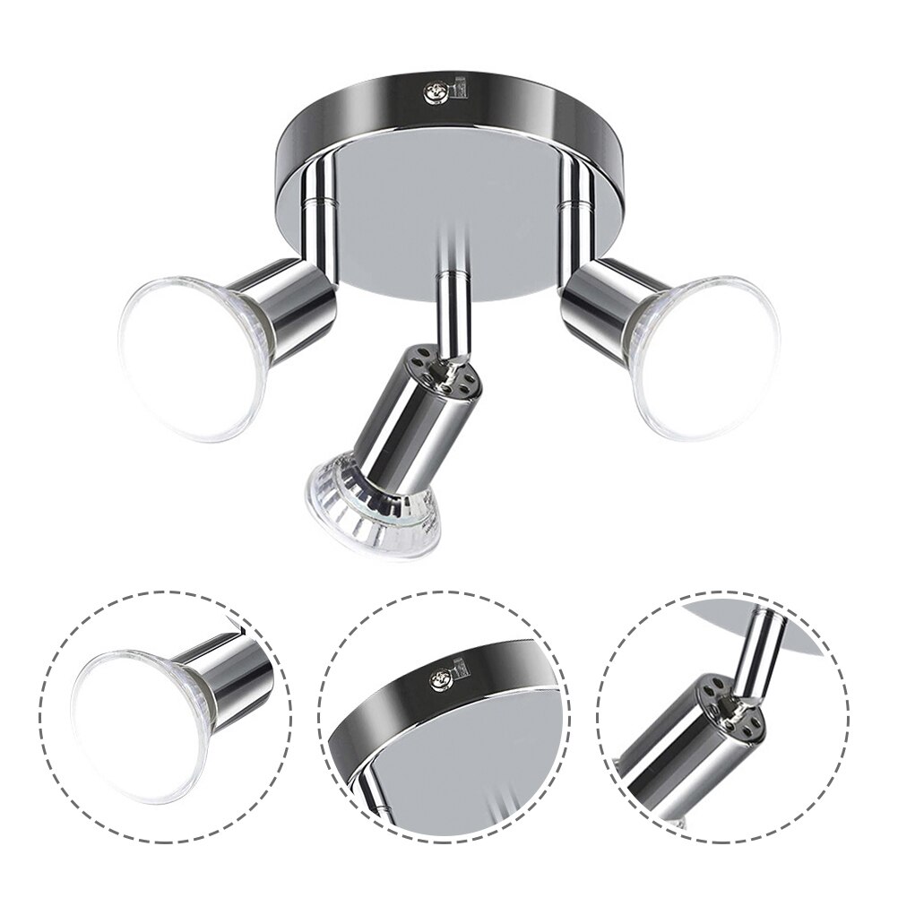 Light Fixture Ceiling Hanging Lighting 3-head Bedroom Hotel Living Room Lamp: Default Title