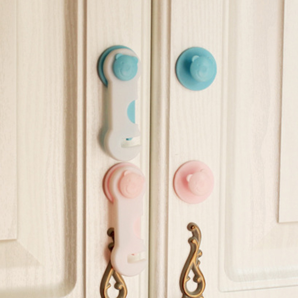 Cabinet Door Lock Kids Drawer Locker Security Invisible Locks for Home Storage Child Lock Baby Safety Cabinet Lock
