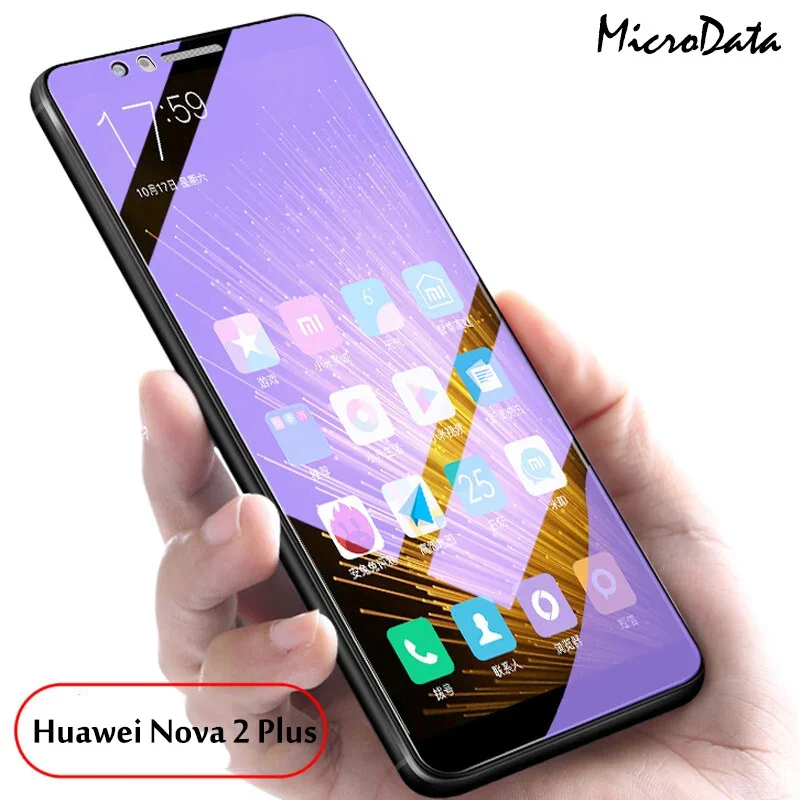 Anti Blue Tempered Glass For Huawei Nova 9 8 7 6 5 5T 5i 4e 4 3 3i 3E 2 Lite Plus Glass Screen Protector For Huawei Nova 2 2i 2s